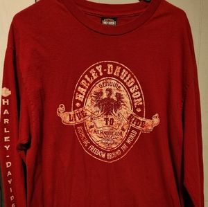 BUMPUS HARLEY DAVIDSON LONG SLEEVE TSHIRT 2006 SIZE LARGE
